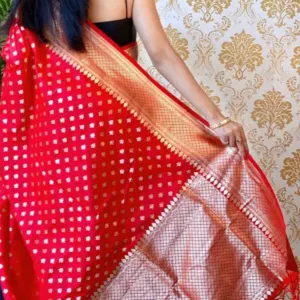 New banarasi demanded soft silk saree - Image 2