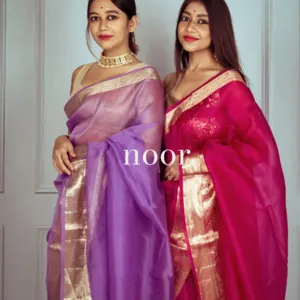 *Banarasi bridal dyable kora soft shiny and silk  saree*  *standared pallu & blouse*  *double  zari work*  *  *full handstock*  * - Image 3