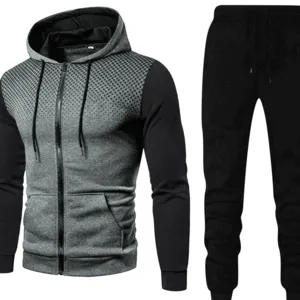 Tracksuit Full Zipper Soccer Training Jacket Suit Men Custom Logo Football Long-sleeved Uniforms sports wears men by TAJJ SPORTS