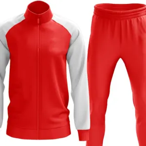 Tracksuit Full Zipper Soccer Training Jacket Suit Men Custom Logo Football Long-sleeved Uniforms sports wears men - Image 2