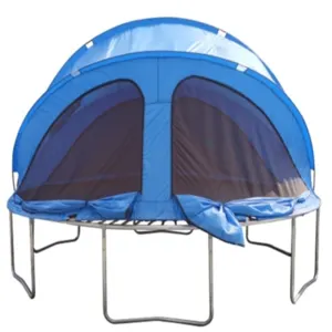10 FT Fitness Trampoline with Canopy