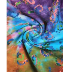 Multicolor Printed Imported Fabric by VANDANA IMPEX