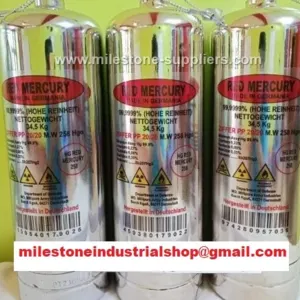 Cherry Red liquid mercury 20/20 for sale by Milestone Industrial Suppliers
