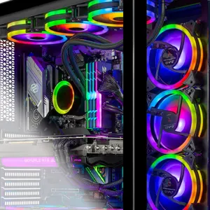 Skytech Prism II Gaming PC Desktop – Intel Core i9 12900KS 3.4 GHz, NVIDIA RTX 3090 Ti, 1TB NVME Gen4 SSD, 64GB DDR5 RAM RGB, 1000W Gold PSU, 360mm AIO, 11AC Wi-Fi, Windows 11 Home 64-bit by Haixingsha Wholesales Trading Electronics Co,Ltd