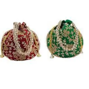 Embroidery Potli Matka - Image 2
