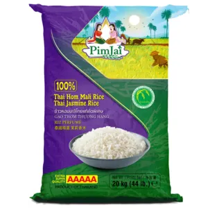 100% Pure Thai Hom Mali Rice (Pure Thai Jasmine Rice)