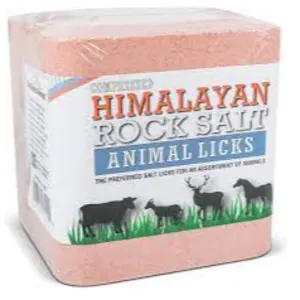 himalayan salt animal lick by Himalayan Secrets Canada