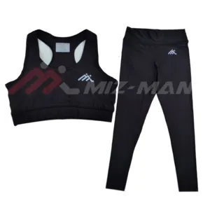 Sports Bra and Legging / Women Yoga suit /Active Wear / Women Gym Wear by Miz-Man Mfg Corp
