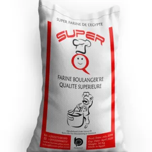 Wheat Flour 50 kg t55 Super Q Brand Flour made in Egypt Atta Chakki High Quality Flour by Boom Plus for Manufacturing & Commerce