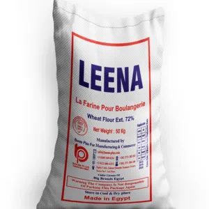 Egyptian Product High Quality The best sale LEENA 50 KG Flour by Boom Plus for Manufacturing & Commerce