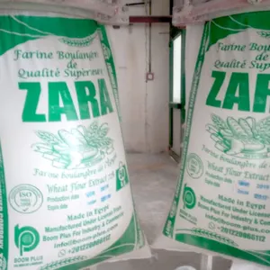 Premium Bread Wheat Flour 50 kg t55 Zara Brand Flour Egyptian Product Atta Chakki Gluten 32% - Image 3