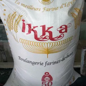 Biscuit Wheat Flour 50 kg t55 Ikka Brand Flour Egyptian Product Atta Chakki Hot selling in African market by Boom Plus for Manufacturing & Commerce