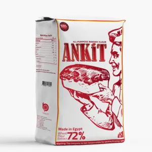 All-Purpose Wheat Flour 01 kg Ankit Brand Flour Egyptian Product Premium Quality Private Label by Boom Plus for Manufacturing & Commerce