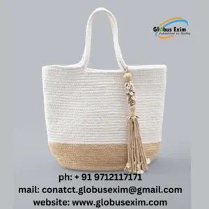 cotton shoulder bag - Image 4