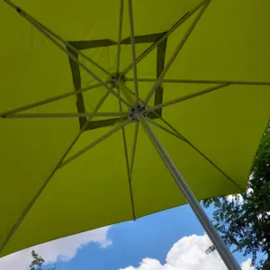 Outdoor Garden Pub Hotel Patio Sun Umbrella with Pulley Mechanism - Image 2