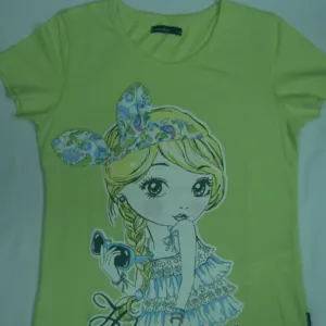 Girl's short sleeve & Sleeve less solid dyed t-shirt. by Koala Fashion & Design