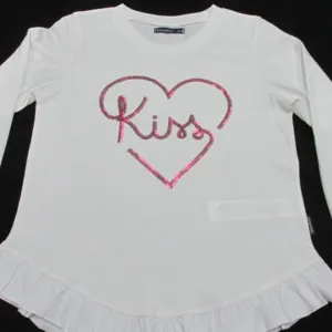 Girl's long sleeve t-shirt. - Image 3