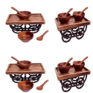 food serving thela by Innovation wood craft