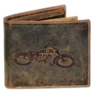 Bifold Leather Wallet A02