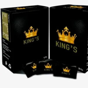 KING’S CANDY COFFEE & GINSENG 3.5g X 12 Pieces - Image 2