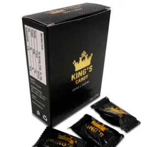 KING’S CANDY COFFEE & GINSENG 3.5g X 12 Pieces - Image 3