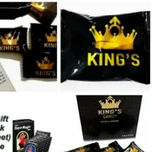 KING’S CANDY COFFEE & GINSENG 3.5g X 12 Pieces - Image 4