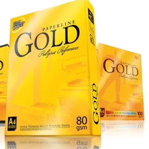 Premium copy papers paperline gold A4 80 gsm by PT Margalap
