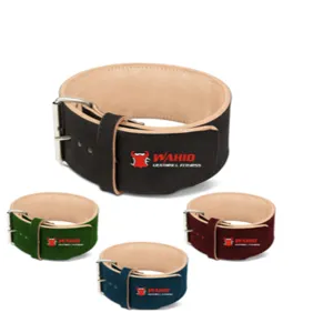 Powerlifting belt by Wahid Leather & Fitness