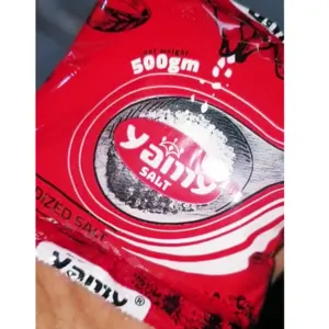 Salt Brand Yamy 500g Iodized Salt Best Fine Egyptian Salt with ISO & Halal certifications by Boom Plus for Manufacturing & Commerce