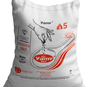 Fast selling Salt Brand - Yamy 5 kg - High Quality Egyptian Edible Iodized Refined Salt - Private Label Available by Boom Plus for Manufacturing & Commerce