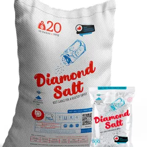 Salt Brand DIAMOND SALT 500 G Natural Product in Egypt Certification ISO 9001:2015 - HALAL by Boom Plus for Manufacturing & Commerce