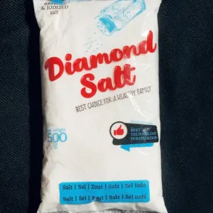Salt Brand DIAMOND SALT 500 G Natural Product in Egypt Certification ISO 9001:2015 - HALAL - Image 2