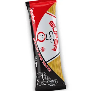Egyptian Spagete 500 gram brand (SUPER Q) High quality pasta - ISO 9001 & Halal certifications by Boom Plus for Manufacturing & Commerce