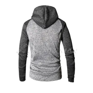 Men Zipper-Up Hoodie. - Image 2