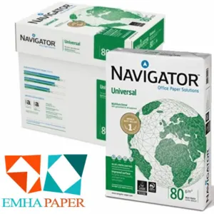 Navigator A4 80 gsm premium photocopy paper by Emha Paper