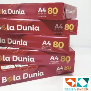 Wholesale copy papers A4 80 gsm bola dunia - Image 2