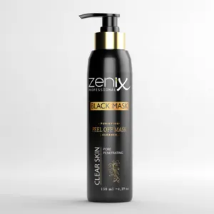 Zenix Peel Off Face Mask Black