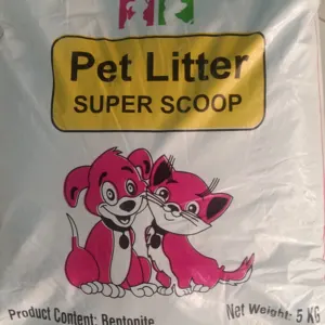 Pet litter bentonite granules with fragrance by ADITYA FOREIGN TRADING