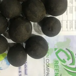 Dry Black Lemon by Green Herbs and Spices