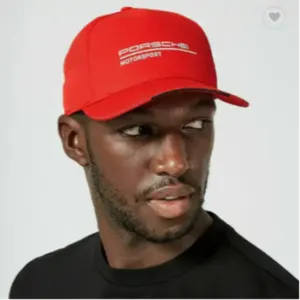 CMC Motorsports Premium Quality Top Grade Por-sche Motorsport Red Hat by CMC Motorsports LLC
