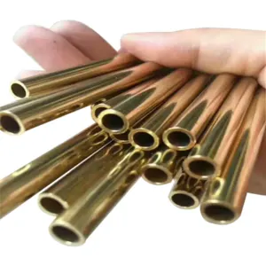 brass pipe male nipple threaded fitting nipple brass - Image 2