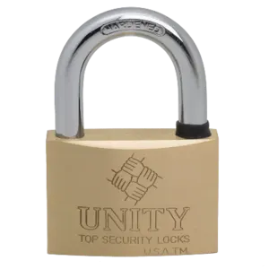 Unity Brand GGRK Brass Water Proof Small Padlock with Tube Keys by UNITY PRODUCTS, INC.