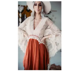 Women's crochet tops