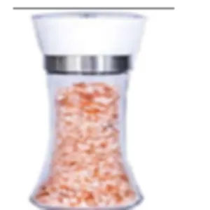 glass short bottle with plastic cap ceramic grinder by SALTON INDUSTRIES PVT LTD