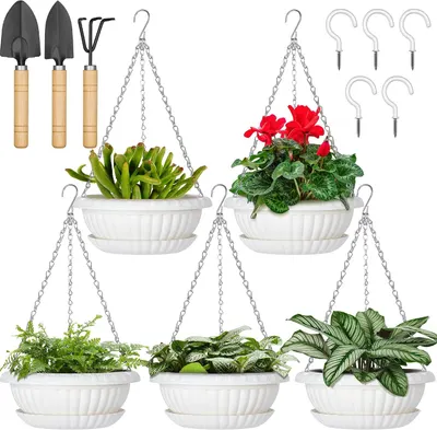 Hanging Flower Basket For Balcony Walkway