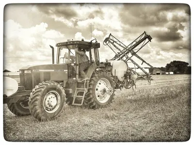 Wheat harvester
