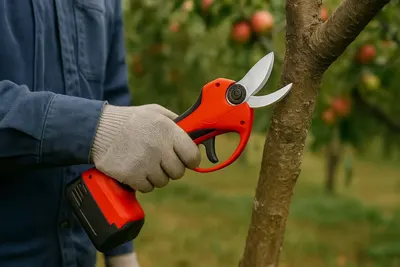 Hedge Shears with Long Blade and Short Handle