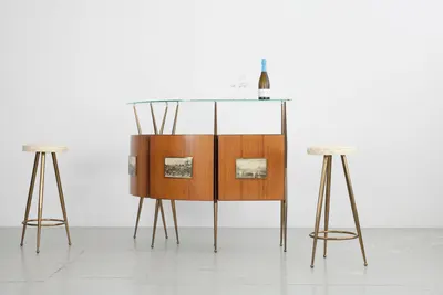 Octagonal prism cabinet