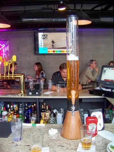 Single Faucet Chrome Brass Trumpet Beer Tower by Yuhuan Meilanke Valve Co., Ltd