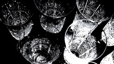 Cut Crystal Balls